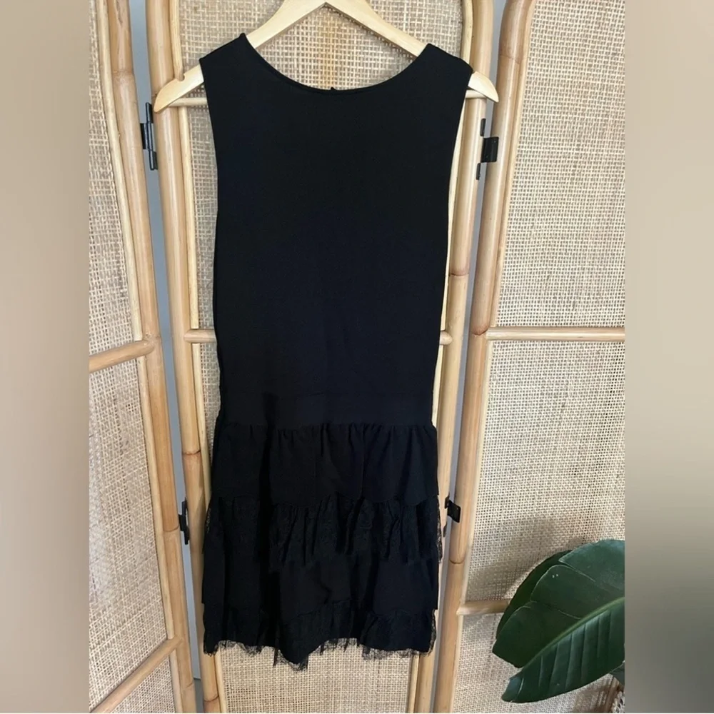 Valentino Tiered Ruffled Sleeveless Dress
